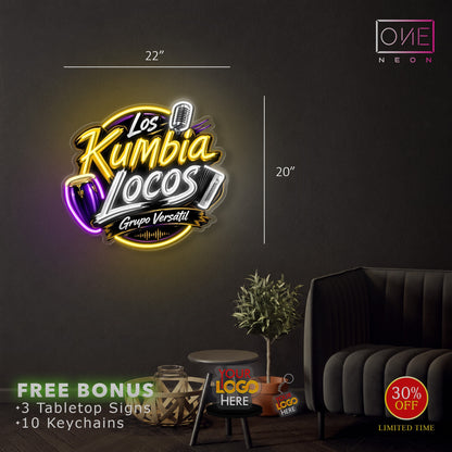 Los Kumbia Locoss| LED Neon Sign