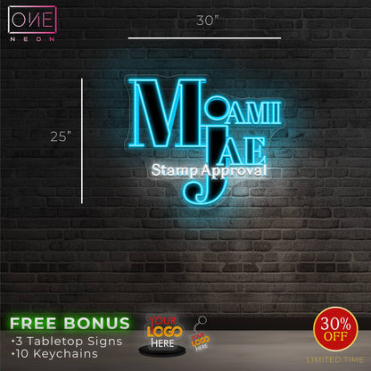 Stamp Approval | LED Neon Sign