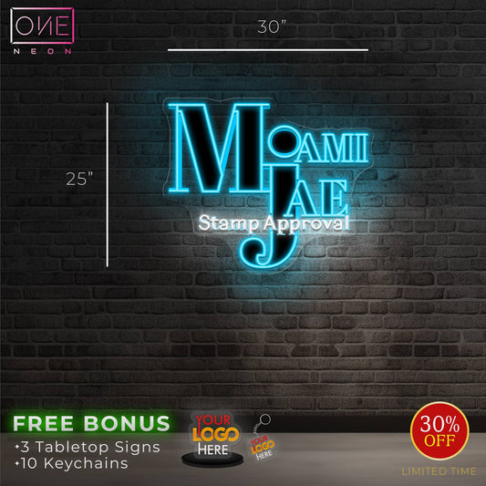 Stamp Approval | LED Neon Sign