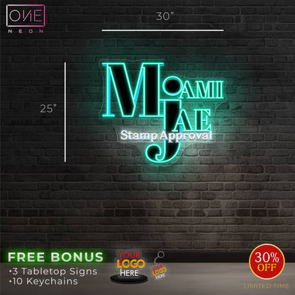 Stamp Approval | LED Neon Sign