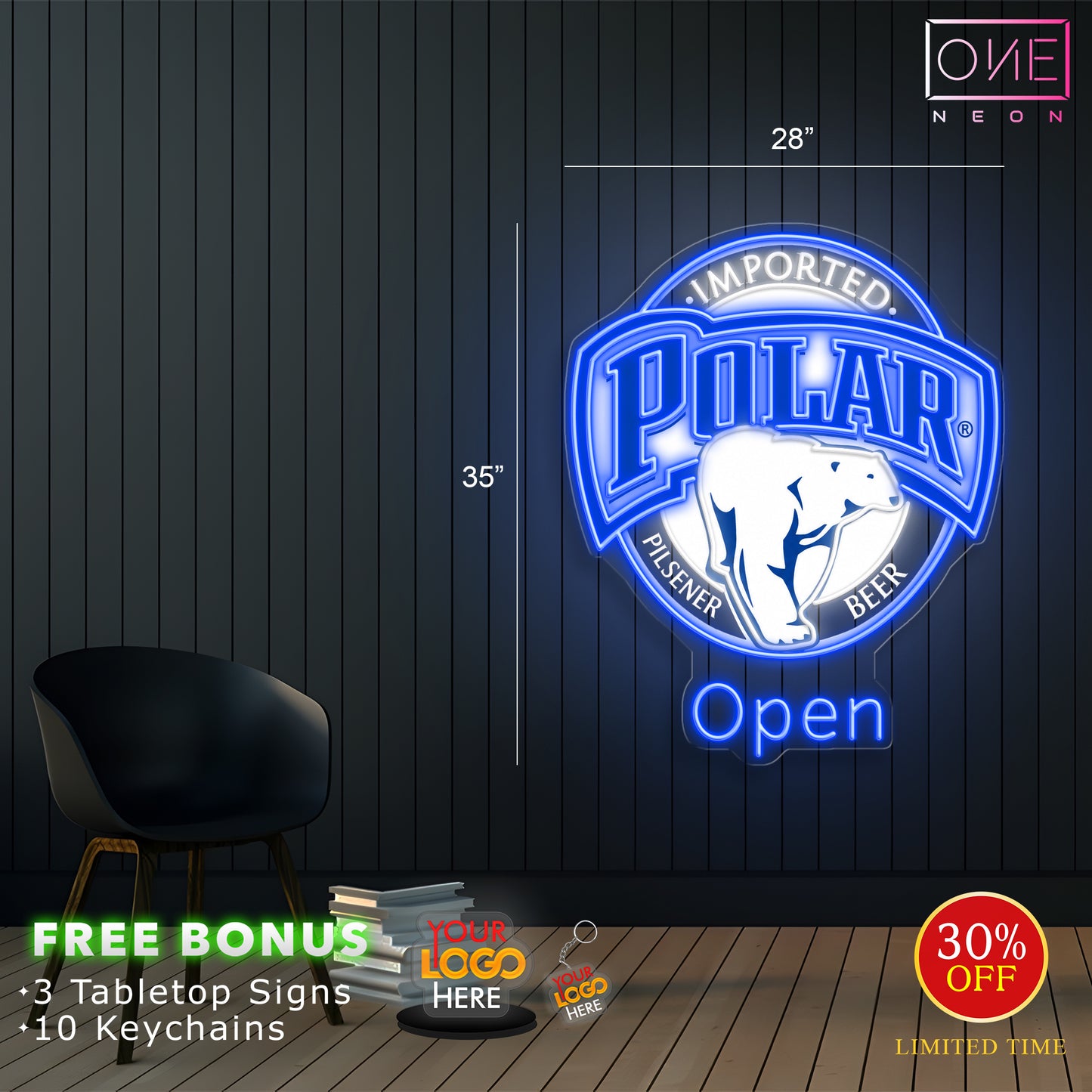 Venezuelan Food & Open | LED Neon Signs