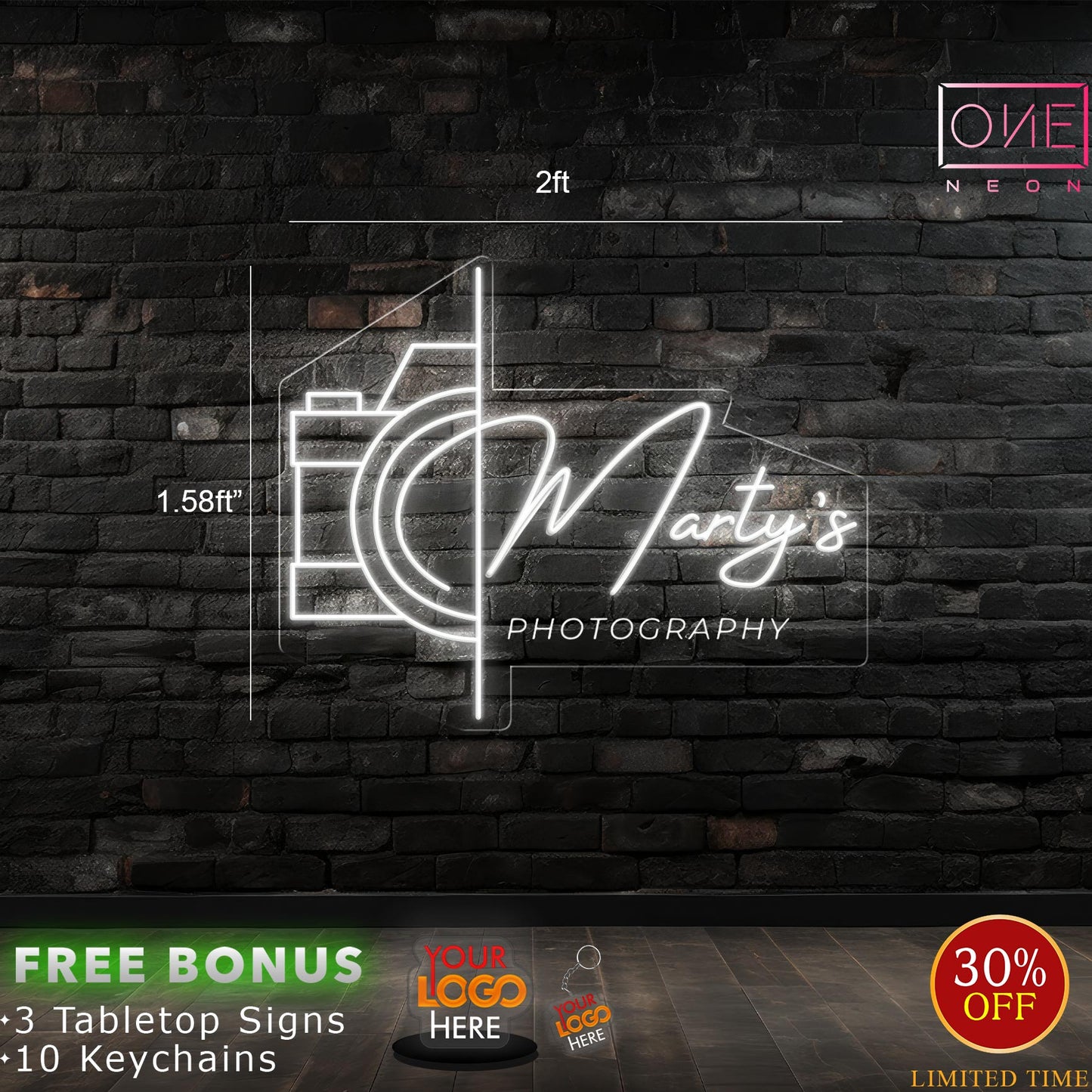 Marty Badillo Custom Sign | LED Neon Sign