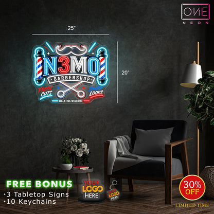 Enseigne néon LED œuvre d'art Tatoueur