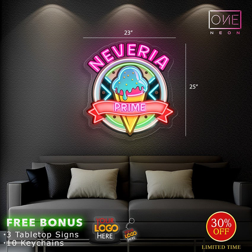NEVERIA PRIME | LED Neon Sign