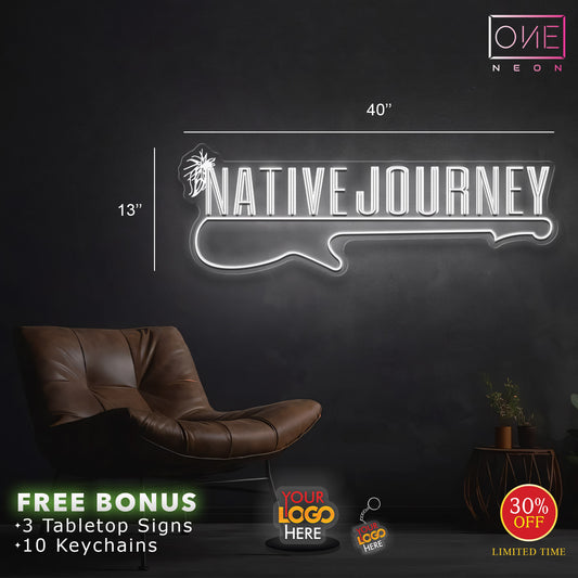 NATIVE JOURNEY | LED Neon Sign