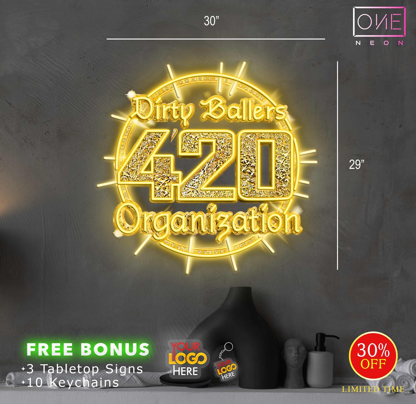 420 Organization | LED Neon Sign