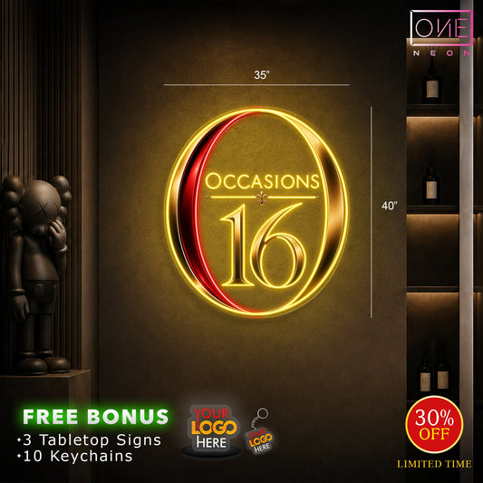OCCASIONS 16 | LED Neon Sign