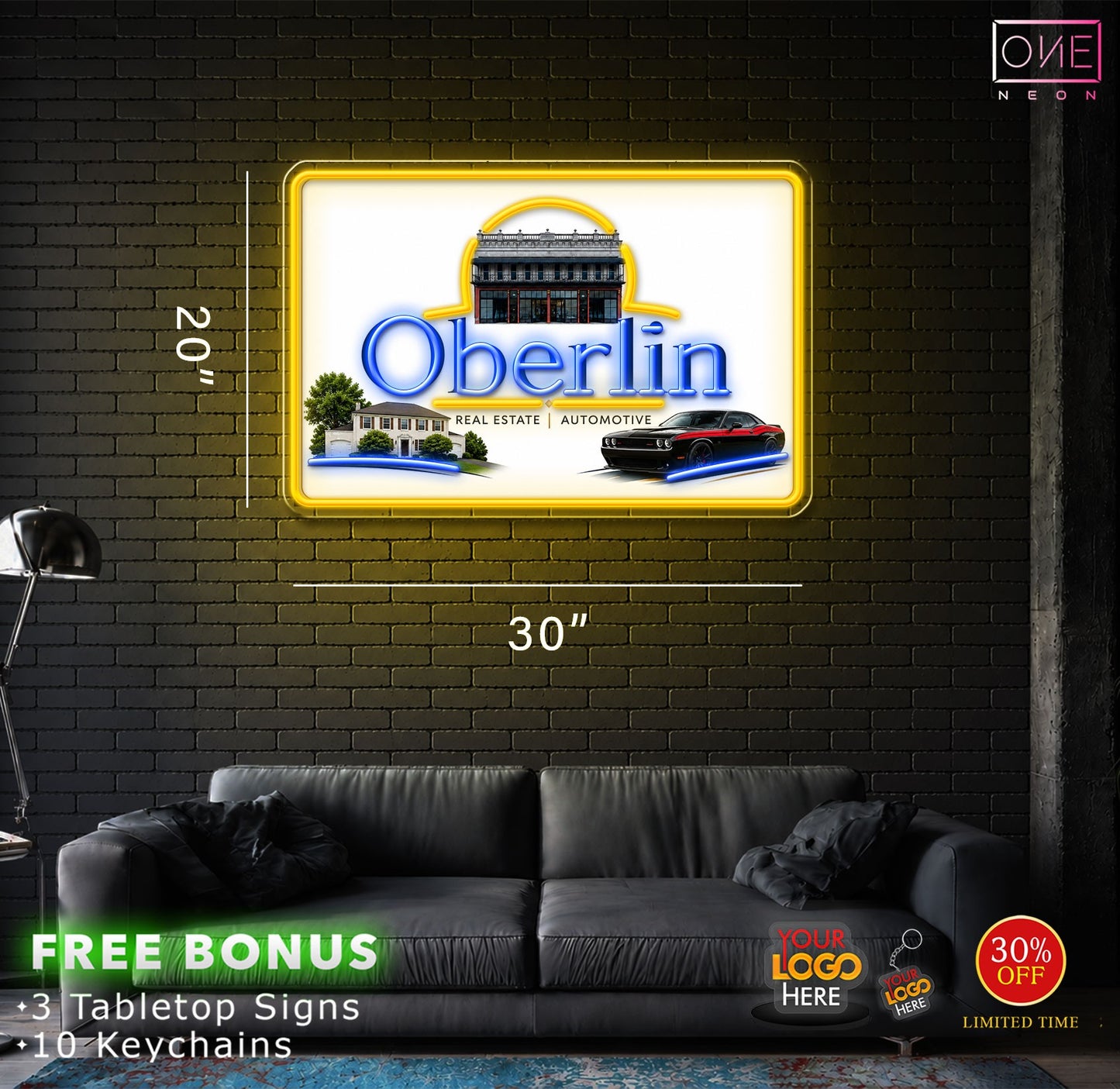 Oberlin | LED Neon Sign
