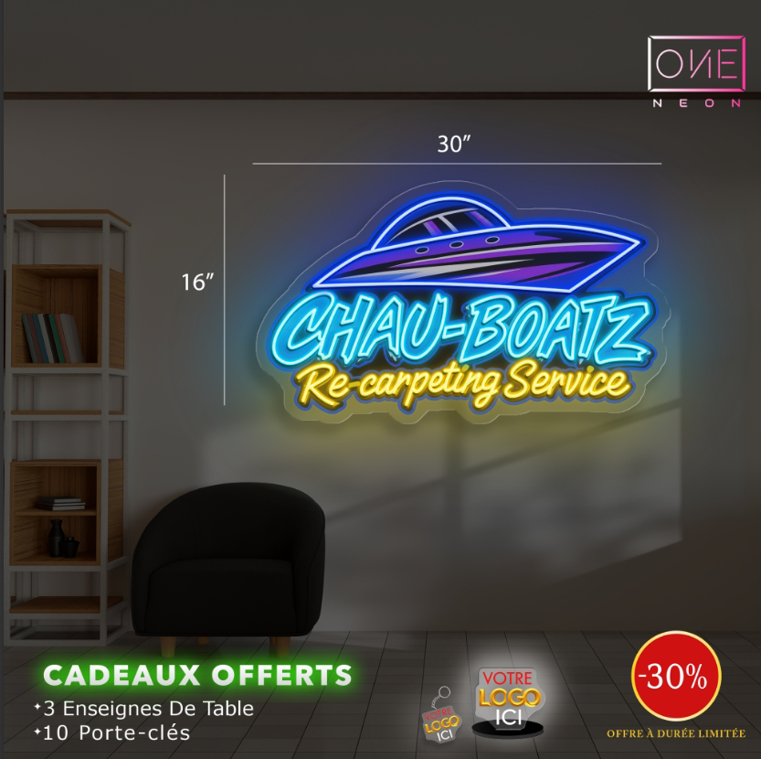 CHAU-BOATZ | LED Neon Sign