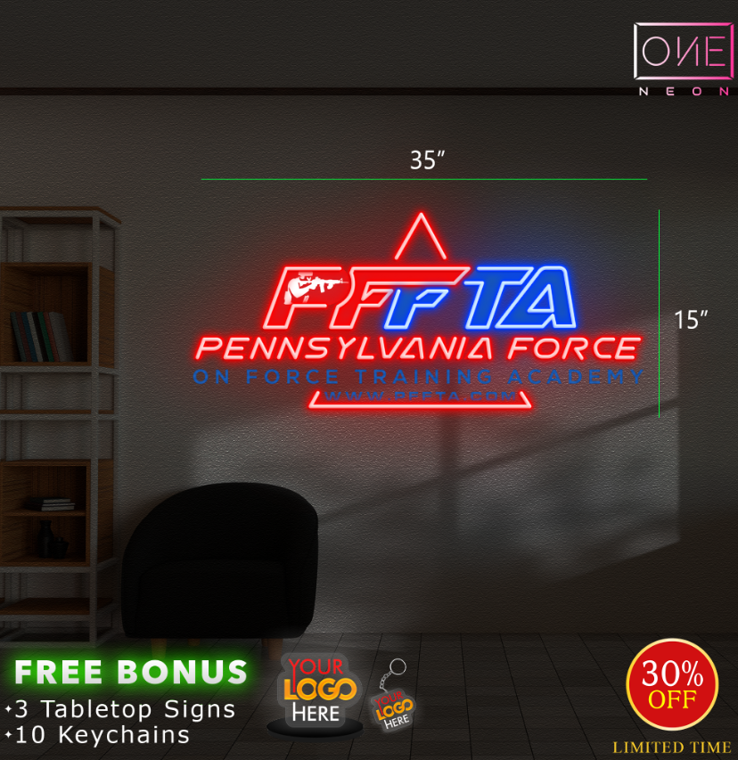 PFFTA | LED Neon Sign