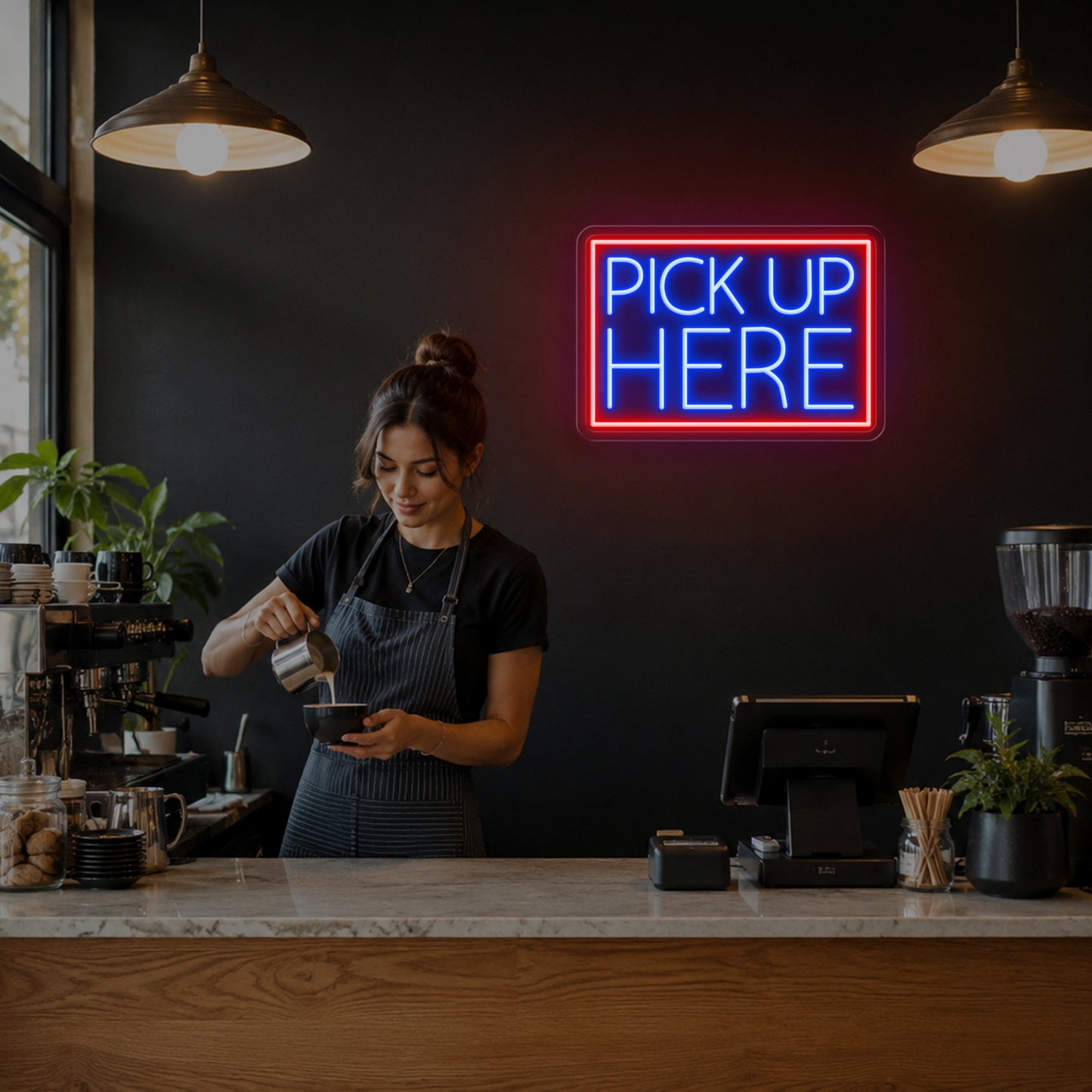 Pick Up Here Led Neon Sign