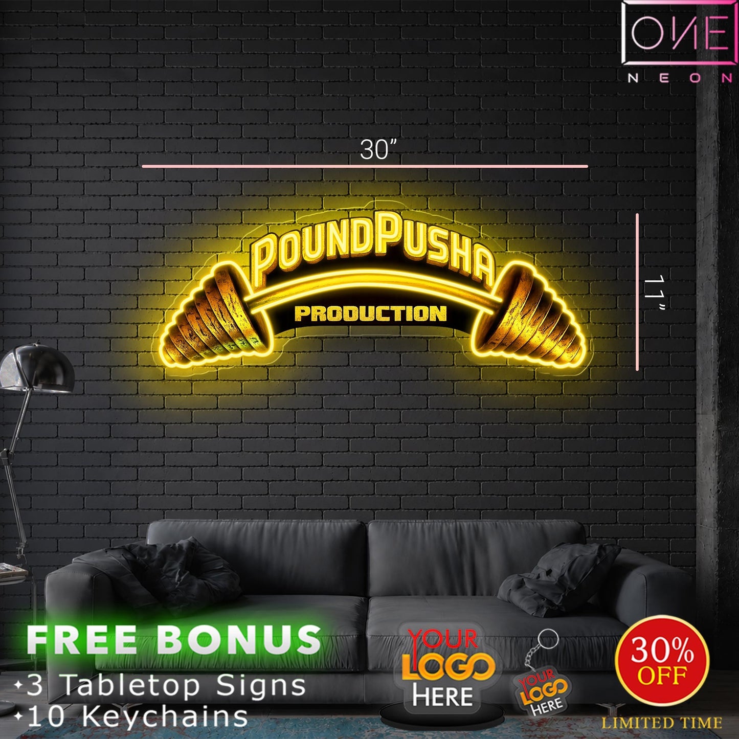 POUNDPUSHA PRODUCTION| LED Neon Sign