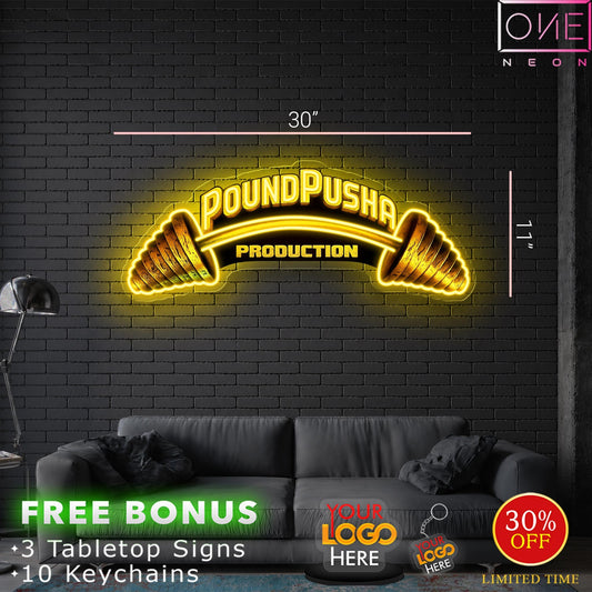 POUNDPUSHA PRODUCTION| LED Neon Sign