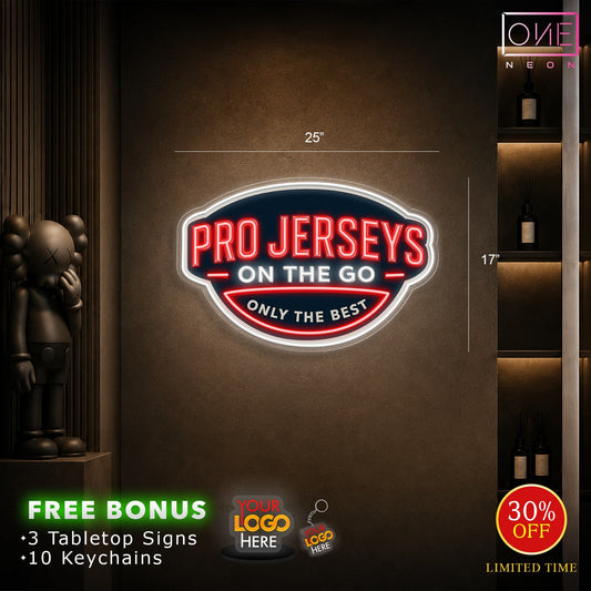 PRO JERSEYS | LED Neon Sign