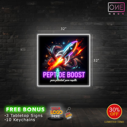 PEPTIDE BOOST | LED Neon Signs