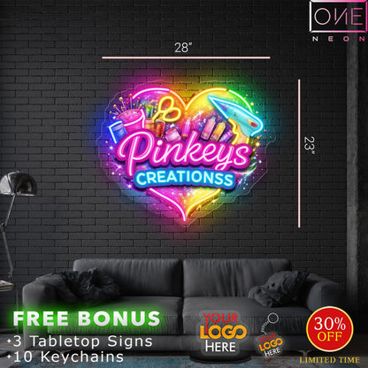 Pinkeys Creations | LED Neon Sign