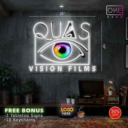 QUAS VISION FILMS | LED Neon Sign