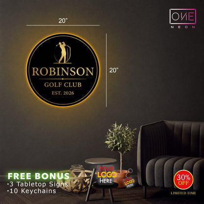 ROBINSON GOLF CLUB| LED Neon Sign