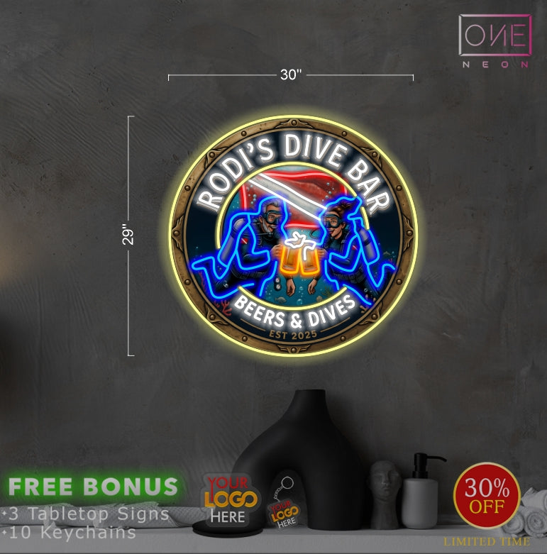 Rodi's Dive Bar | LED Neon Sign