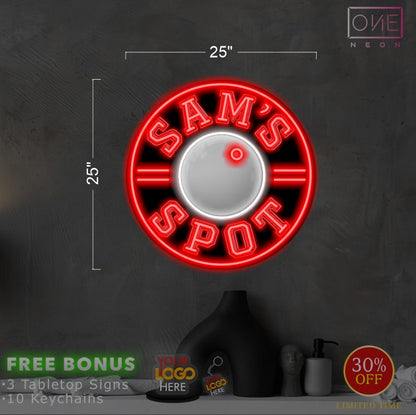 SAM'S SPOT | LED Neon Sign