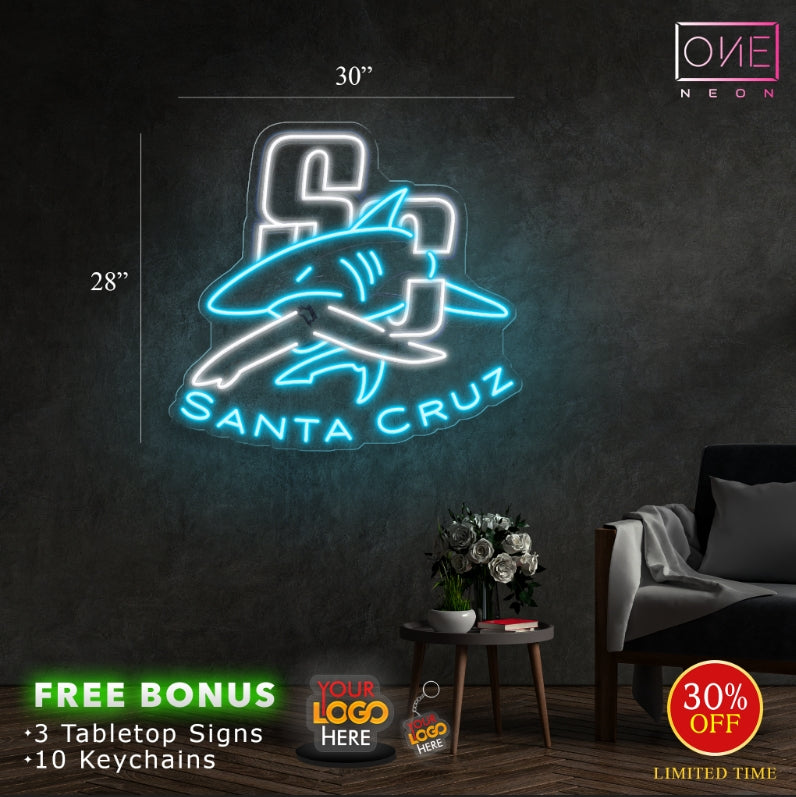 SANTA CRUZ | LED Neon Sign