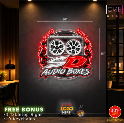 SD AUDIO BOXES| LED Neon Sign