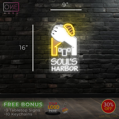 SOUL'S HARBOR | LED Neon Sign