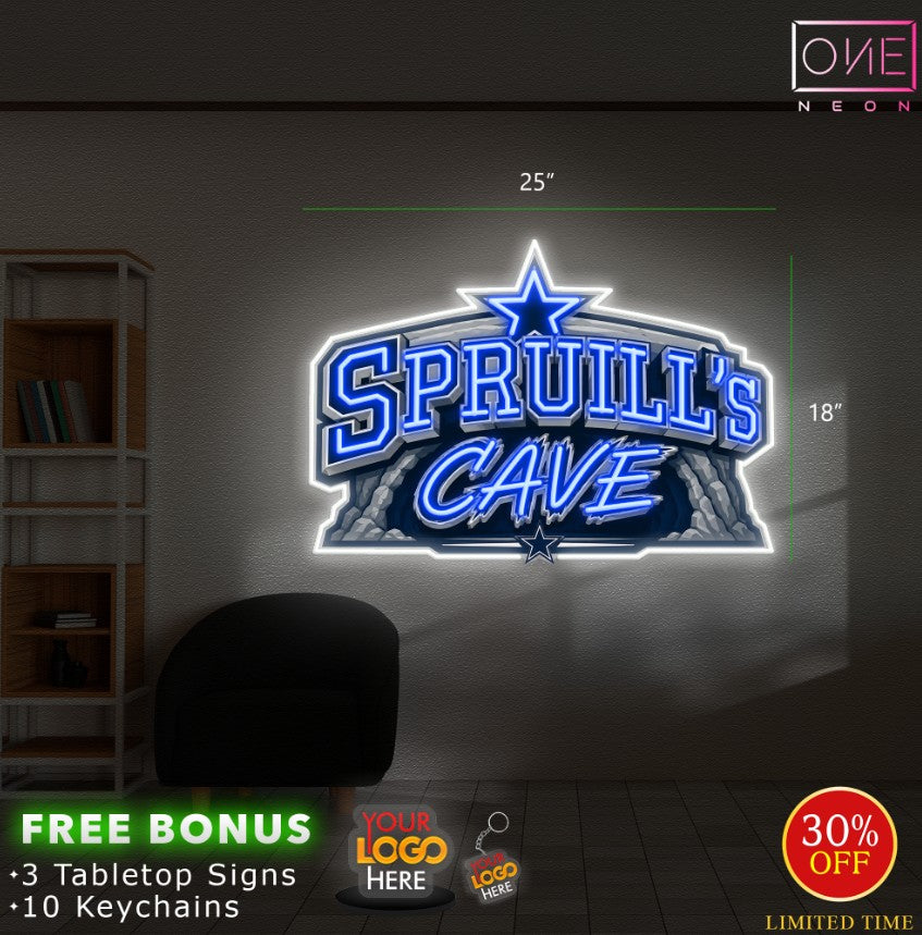 SPRUILL'S CAVE | LED Neon Sign