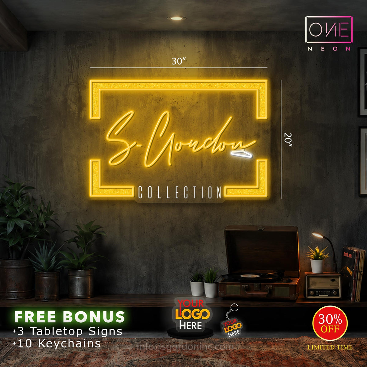 S - Gondon COLLECTION | LED Neon Sign