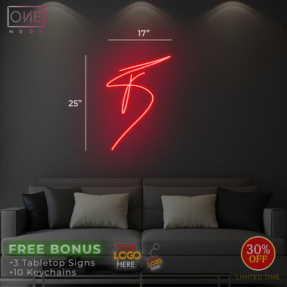 Custom letter logo ( 2 signs) | LED Neon Sign