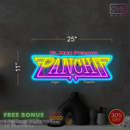 Sergio Pancho | LED Neon Sign
