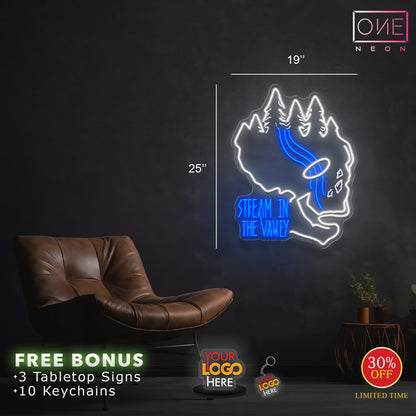 Stream in the Valley | LED Neon Sign