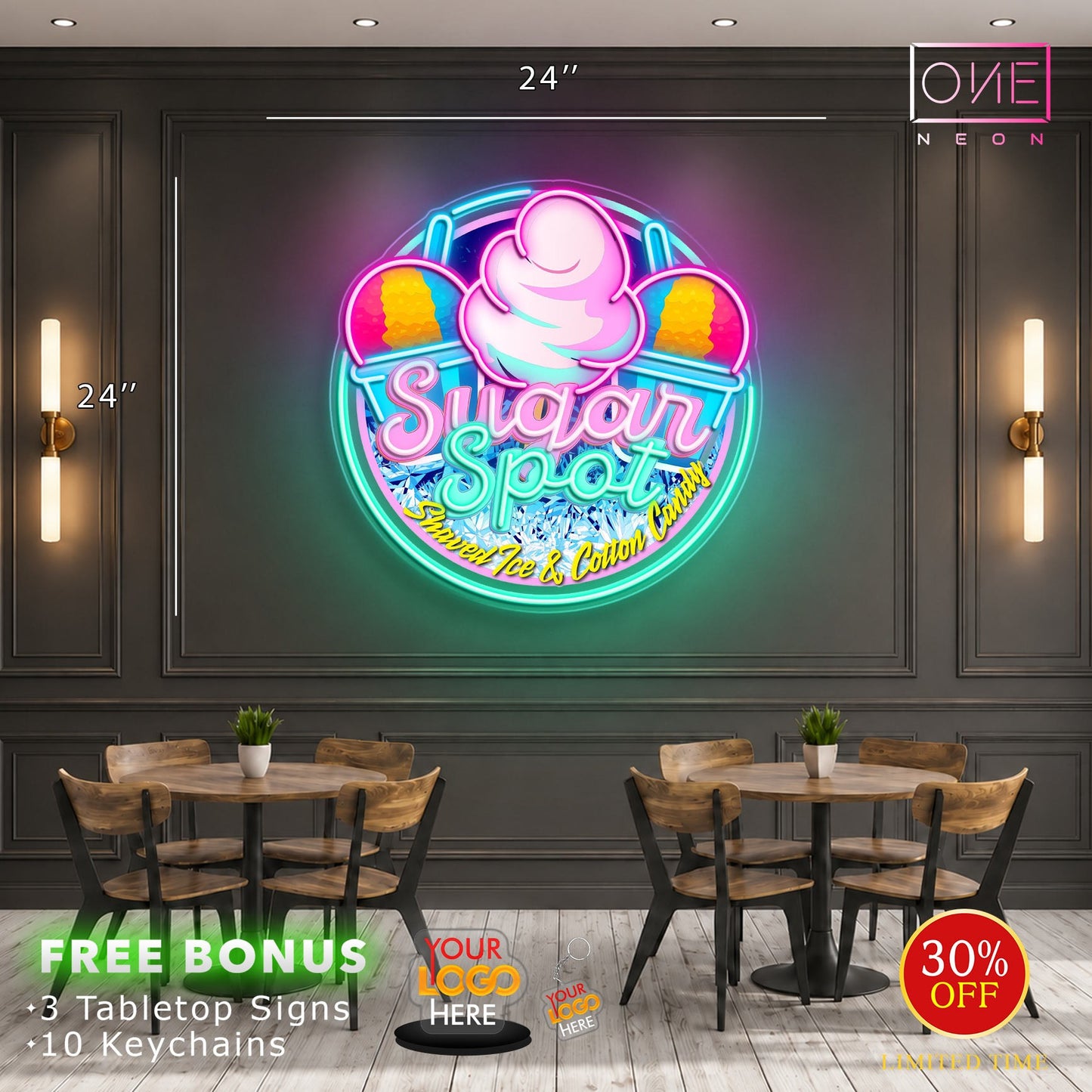 Sugar Spot| LED Neon Sign