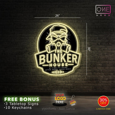 THE BUNKER HOUSE | LED Neon Sign
