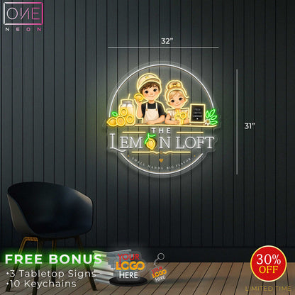 THE LEMON LOFT | LED Neon Sign