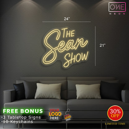 THE Sean SHOW | LED Neon Sign