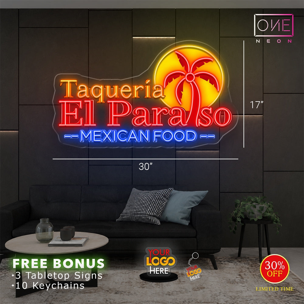 Taqueria El Paraso | LED Neon Sign