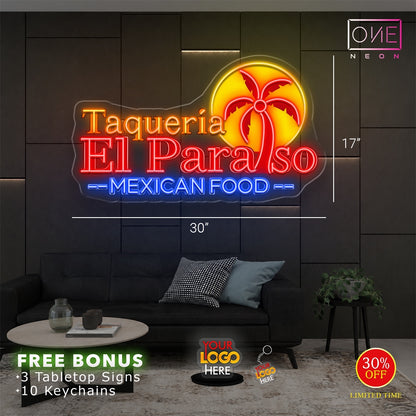 Taqueria El Paraso | LED Neon Sign