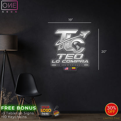 Teo Lo Compra | LED Neon Sign