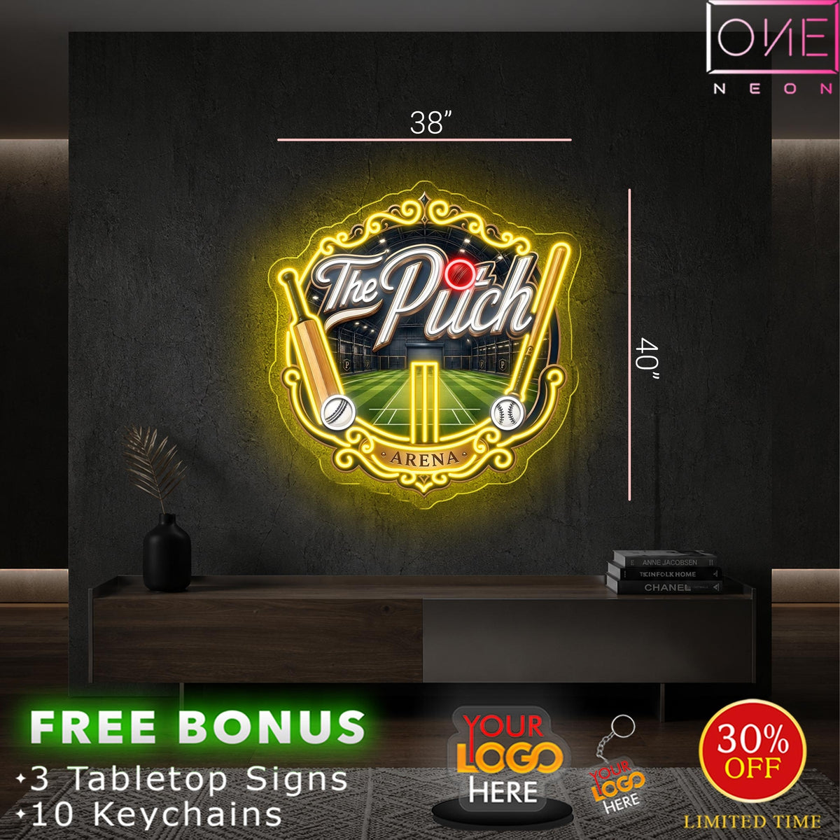 The Pitch | LED Neon Sign