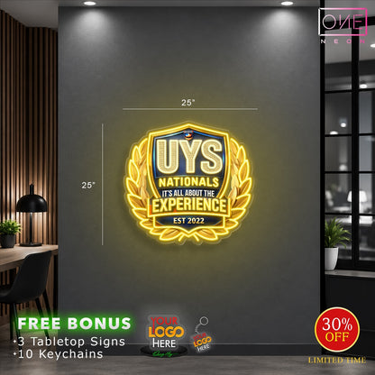 UYS Nationals | LED Neon Sign