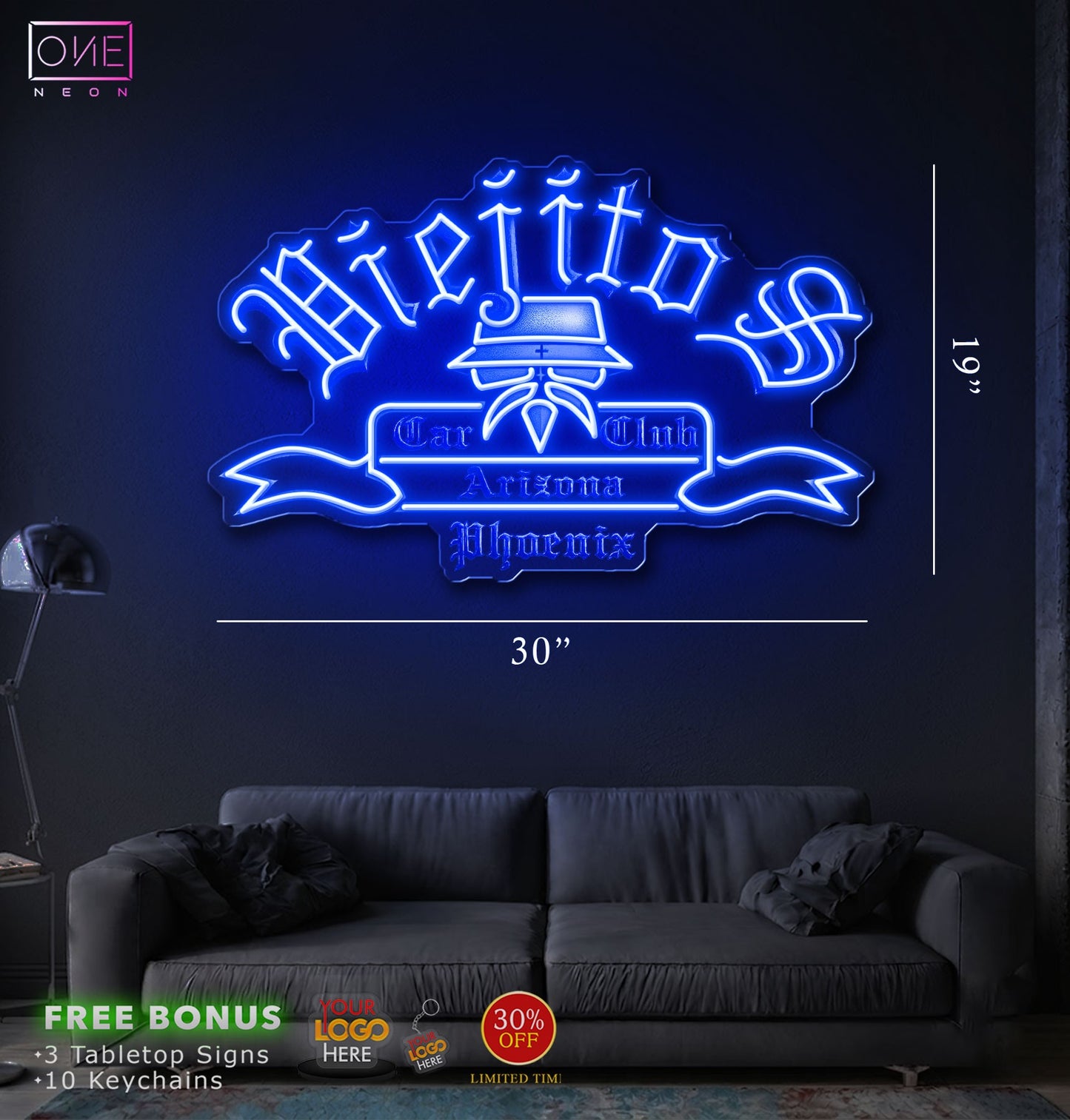VIEJITOS | LED Neon Sign