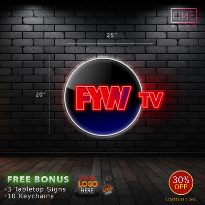 FYW TV STUDIO | LED Neon Sign