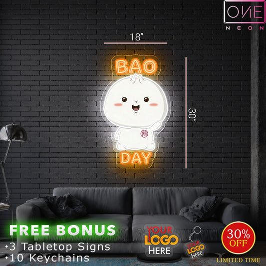 Sushi time+bao day ( 2 signs) | LED Neon Sign