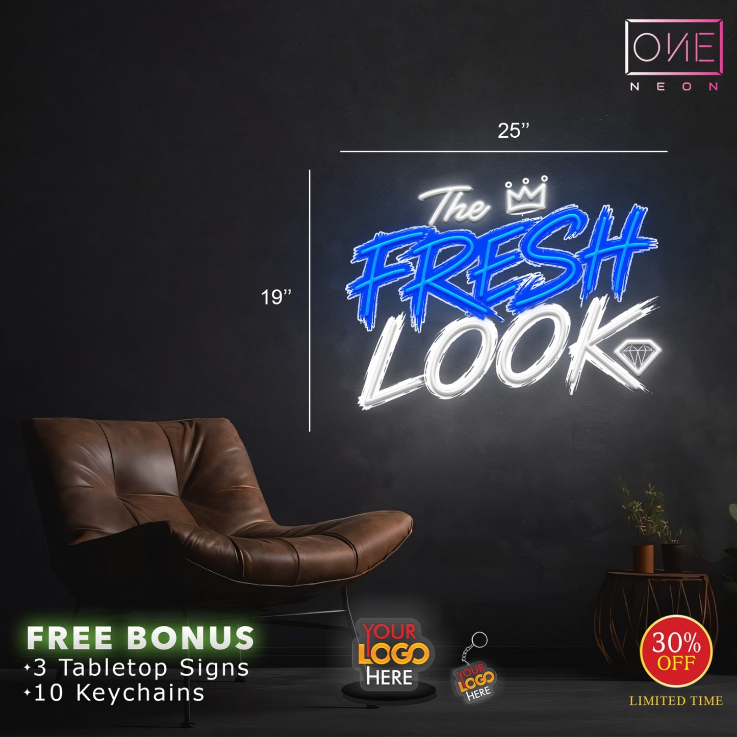 THE FRESH LOOK | LED Neon Sign