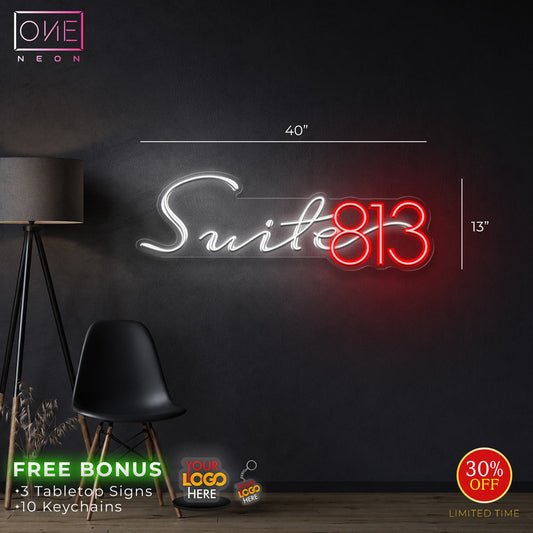 Suite 813 | LED Neon Sign