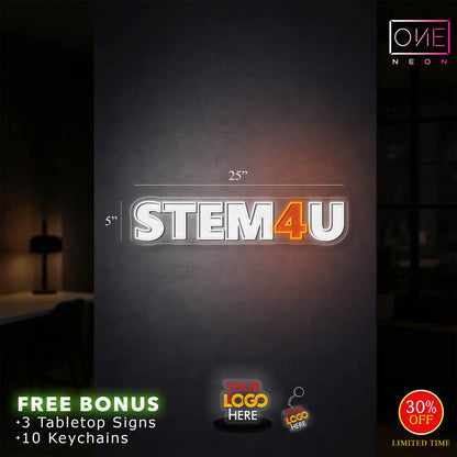 STEM4U | LED Neon Sign (2 signs)