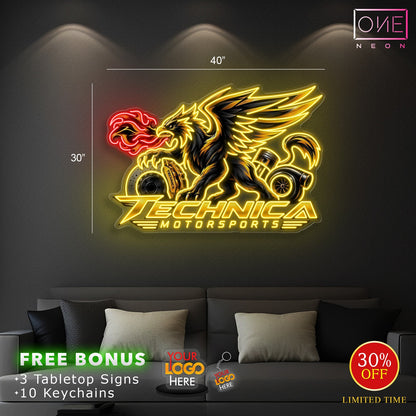 Technica Motorsports | LED Neon Sign