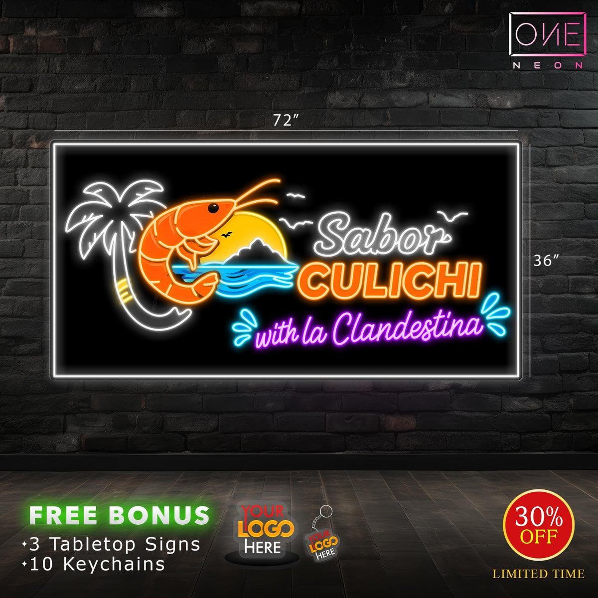 Sabor Culichi | LED Neon Sign (Outdoor)