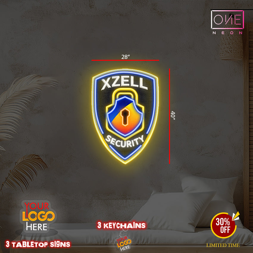 XZELL SECURITY | LED Neon Sign